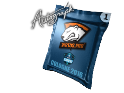 Капсула с автографом | Virtus.Pro | Кёльн 2016