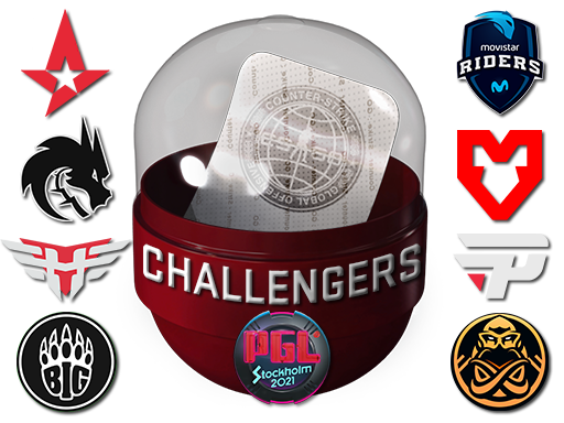 Stockholm 2021 Challengers Sticker Capsule