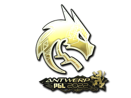 Sticker | Team Spirit (Gold) | Antwerp 2022